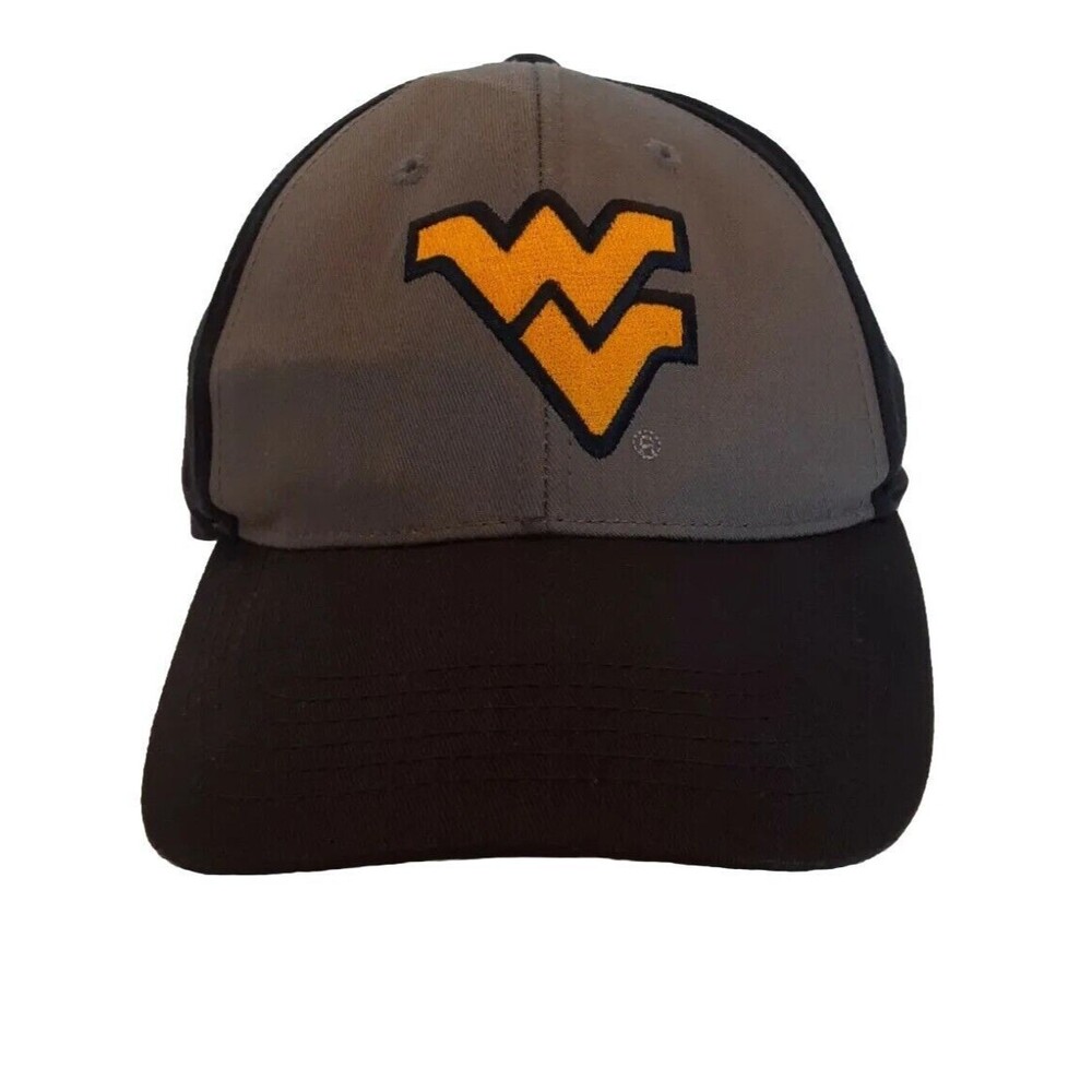 NCAA West Virginia Mountaineers Adjustable Hat - Navy Blue/Gray